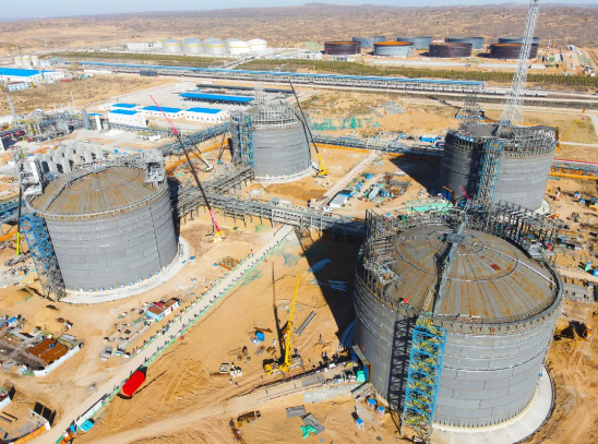 陕西榆林最大天然气储备项目正式启动充水试验