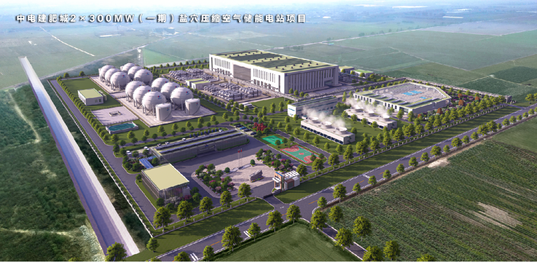 哈电集团中标国内在建装机容量最大的压缩空气储能电站项目