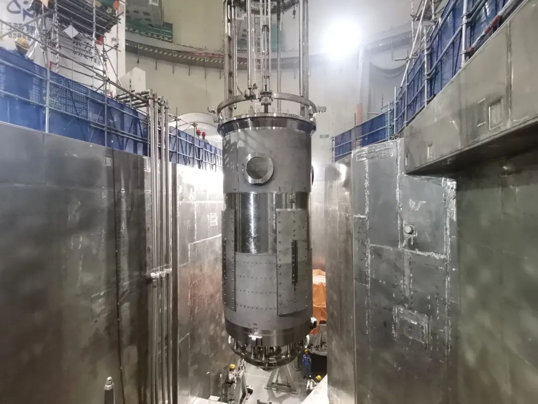 海南昌江核电3号机组反应堆堆内构件安装顺利完成