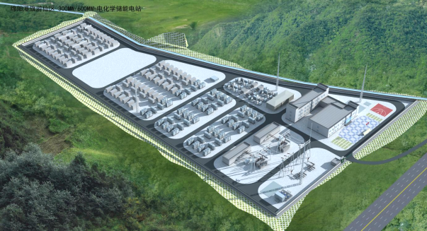 中标 | 中国能建西北院中标绵阳港旗游仙区电化学储能电站（一期）总承包项目