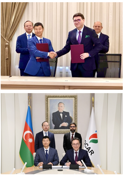 徐鹏程出席电建海投公司与阿塞拜疆投资合作框架协议签约仪式