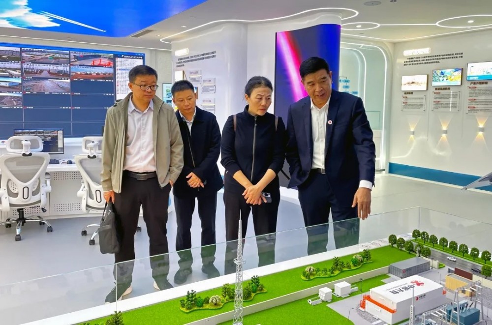 江西省崇义县副县长陆芳锋一行莅临中城大有考察交流，共商储能项目建设合作