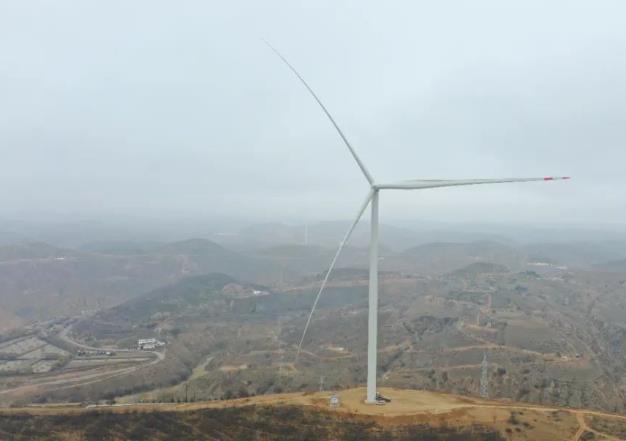 陕建新能源靖边风电项目顺利并网发电