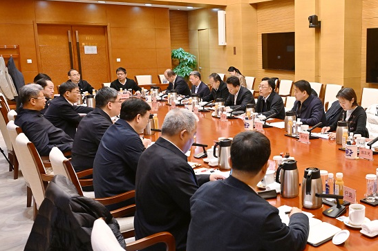 宋鑫拜访中国石化董事长、党组书记马永生