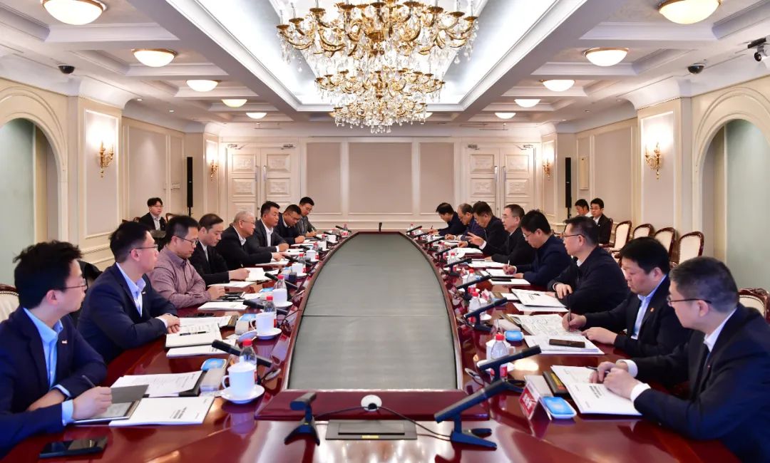 李振国拜会中国大唐集团党组书记、董事长邹磊