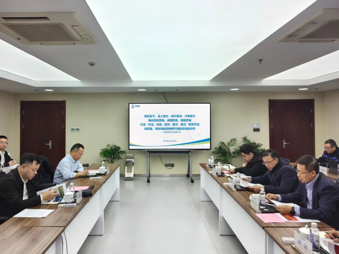 中国核电调研中核浙能：锚定目标 协同创新 扎实推动项目高质量发展