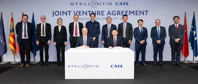 41亿欧元！宁德时代与Stellantis集团合资建设磷酸铁锂电池工厂