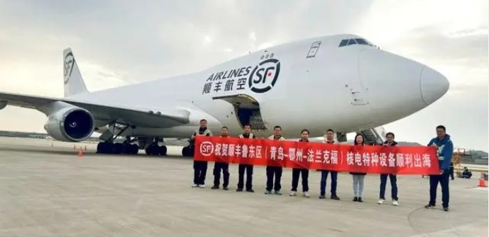 青岛顺丰开启核电特种设备常态化出海运输
