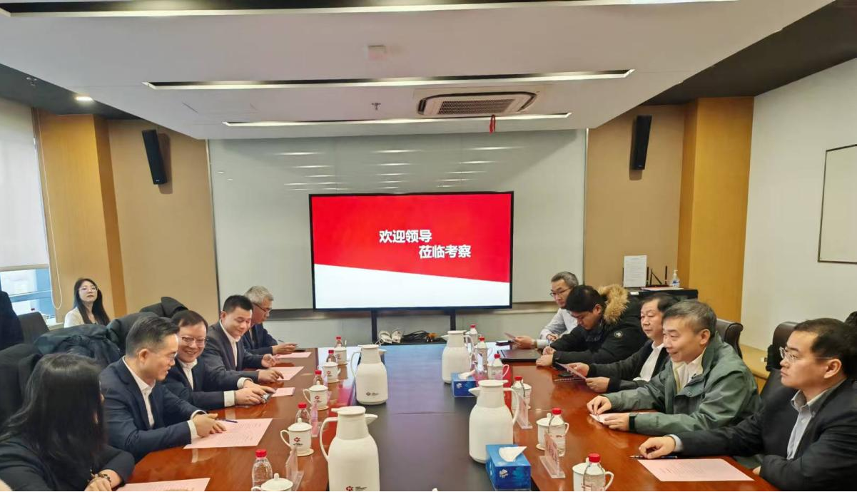 中国能建葛洲坝集团与中科院中科信控公司共商合作