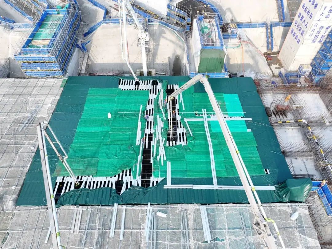 浇筑完成！石岛湾核电扩建一期年度目标全部实现