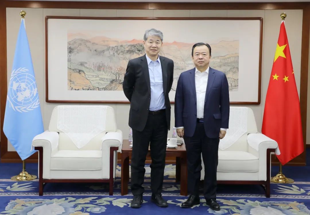 赵峰涛副署长会见国际原子能机构副总干事刘华