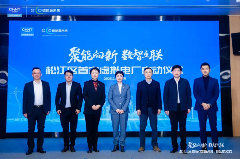 上海市松江区首家虚拟电厂启动
