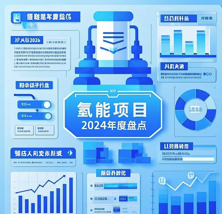 总投资超8850.3亿，227个项目！2024年度氢能项目盘点！