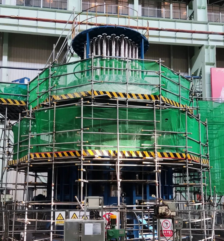 徐大堡核电厂2号机组反应堆压力容器水压试验一次成功