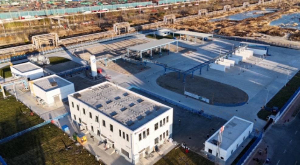 天津港保税区氢能供应基地一期建设完成