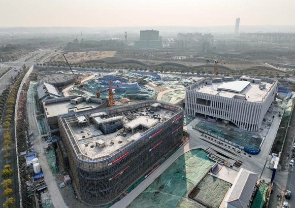 【中国网】随县市民中心及配套项目主体结构全面封顶