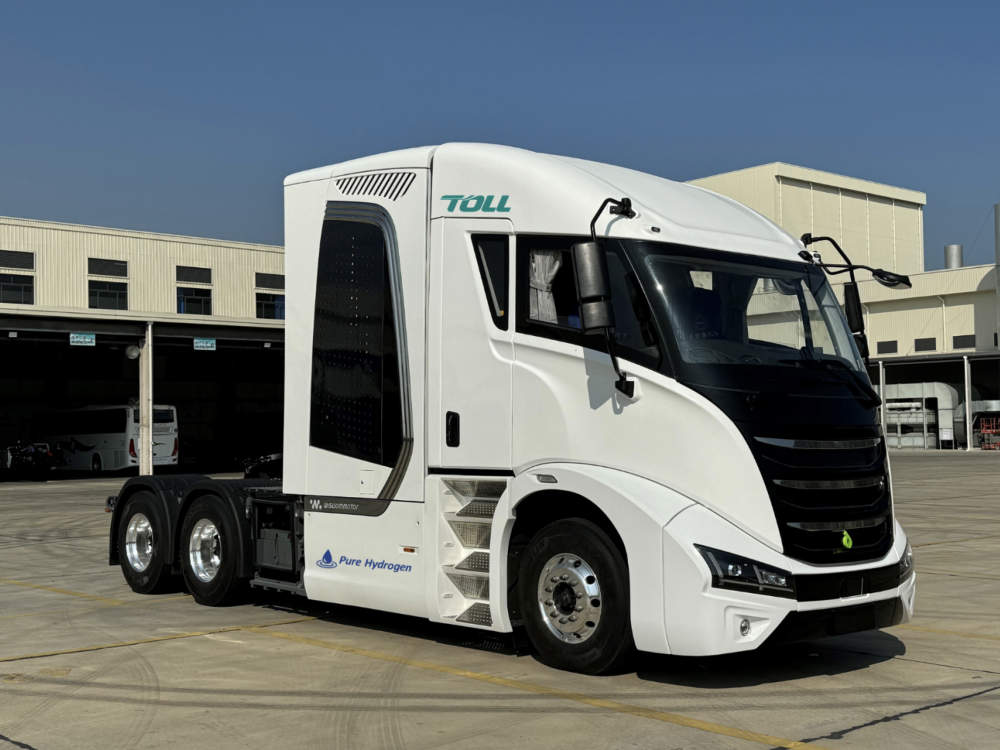 Pure Hydrogen获得TOLL Transport氢燃料电池原动机采购订单