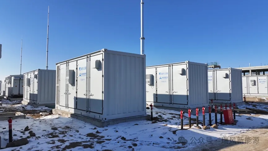 瑞风新能源300MW/1.2GWh电网侧独立储能项目成功并网