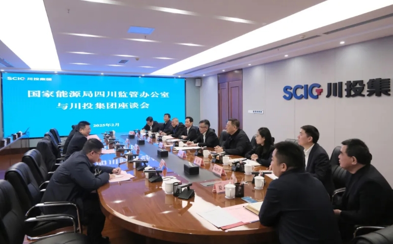 川投集团与国家能源局四川监管办公室举行工作座谈