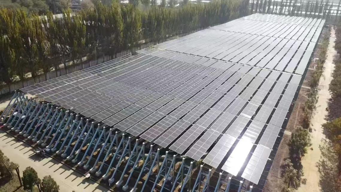 河北宣化污水处理厂分布式光伏项目全容量并网发电