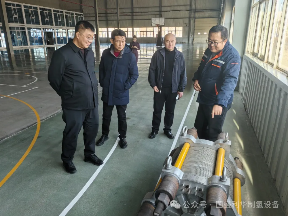 戈尔电梯（天津）有限公司总经理曹杰一行莅临国盛利华公司参观考察