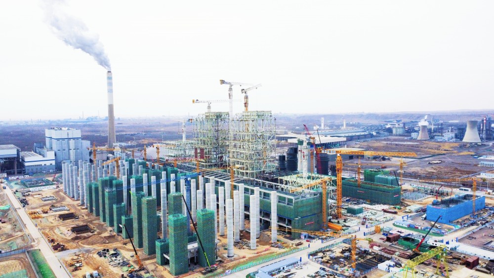 中国能建设计、承建的国能宁夏中卫电厂4×660兆瓦机组扩建工程5号锅炉受热面开焊