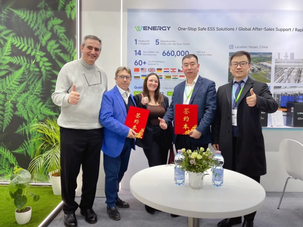 1.1GWh! 赢科数能意大利K.EY现场连续签单 加速欧洲储能市场布局
