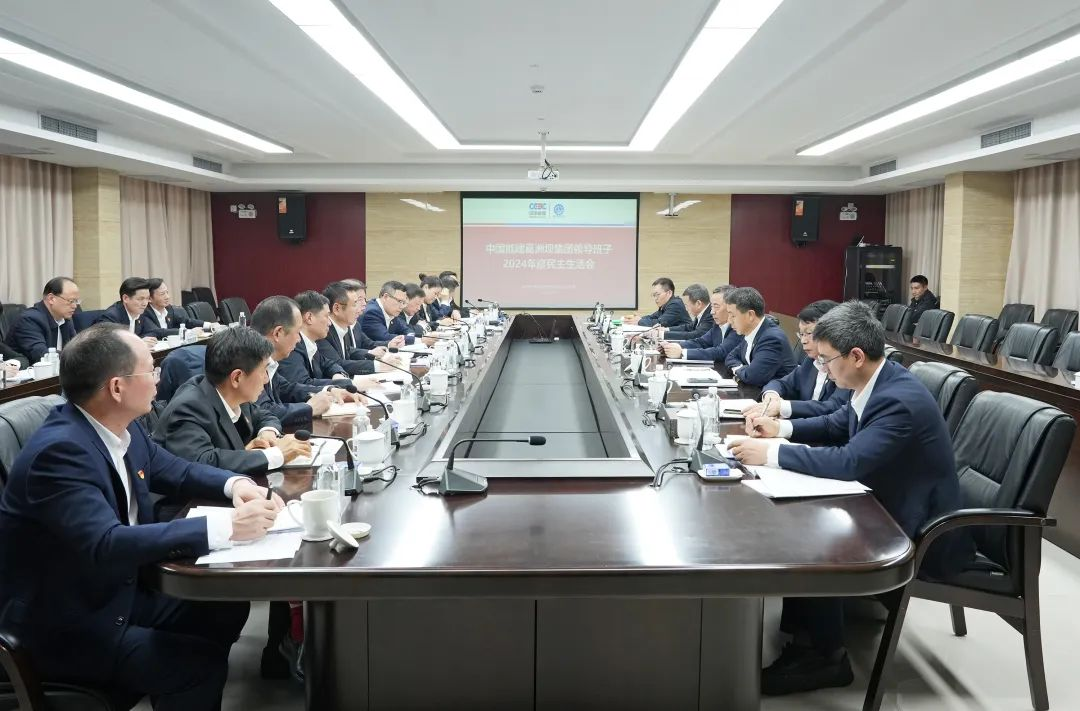 ​宋海良指导中国能建葛洲坝集团领导班子2024年度民主生活会