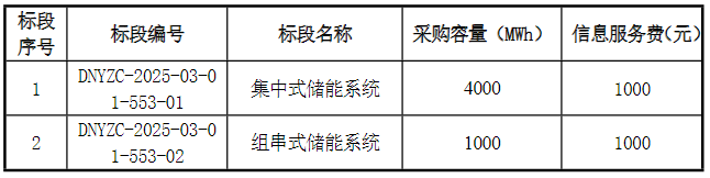 5GWh！国家电投2025年储能系统集采招标