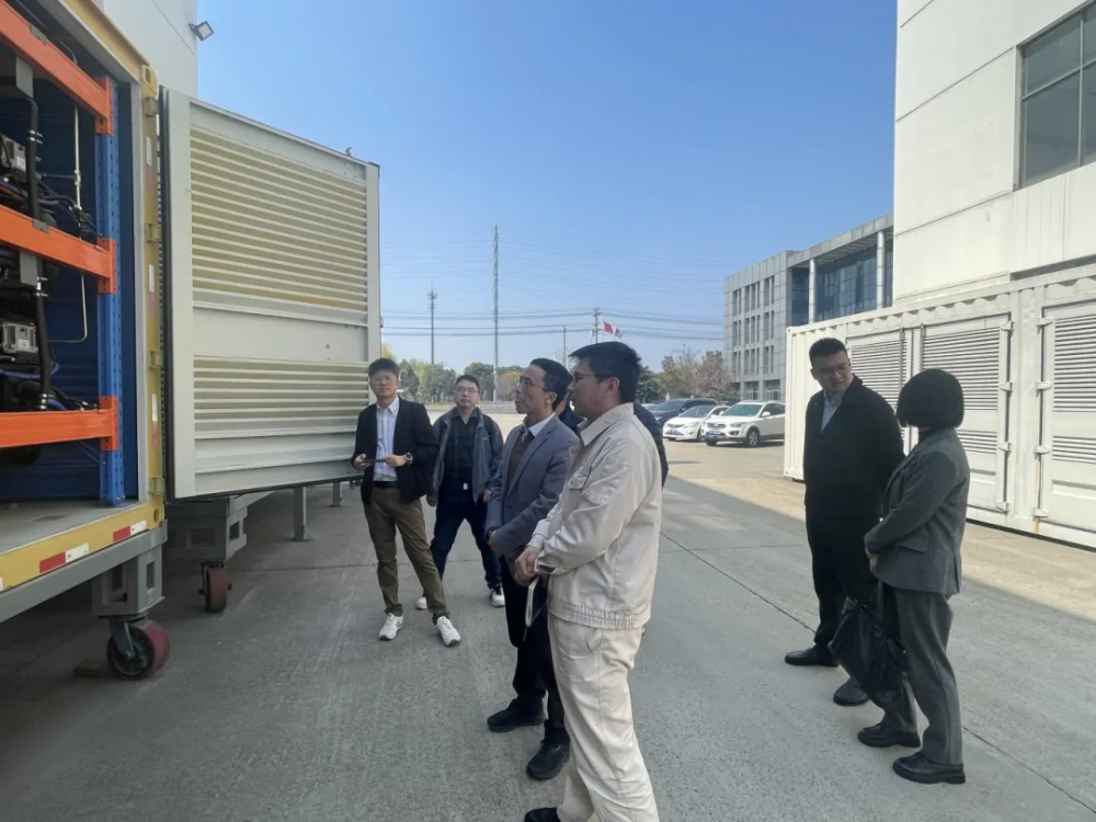 浙能集团一行赴爱德曼嘉善基地考察交流