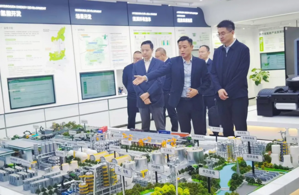 青海省海西州政协副主席王大磊一行到访维纳氢能