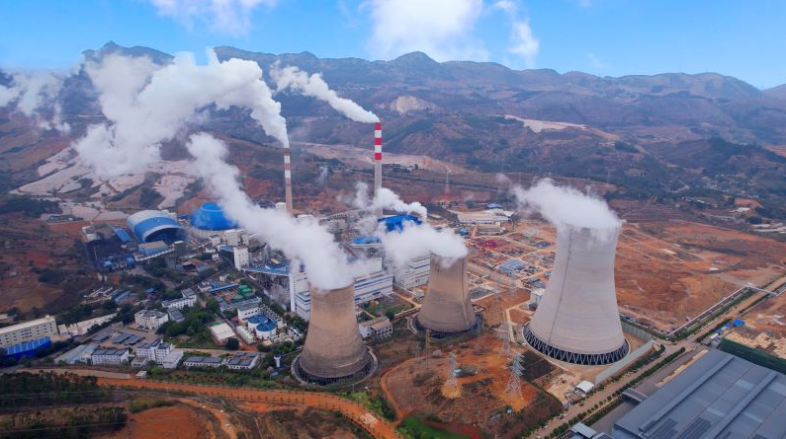 红河电厂扩建工程机组首次并网一次成功
