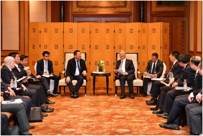 中国电建总经理王斌拜会越南建设部部长陈鸿明