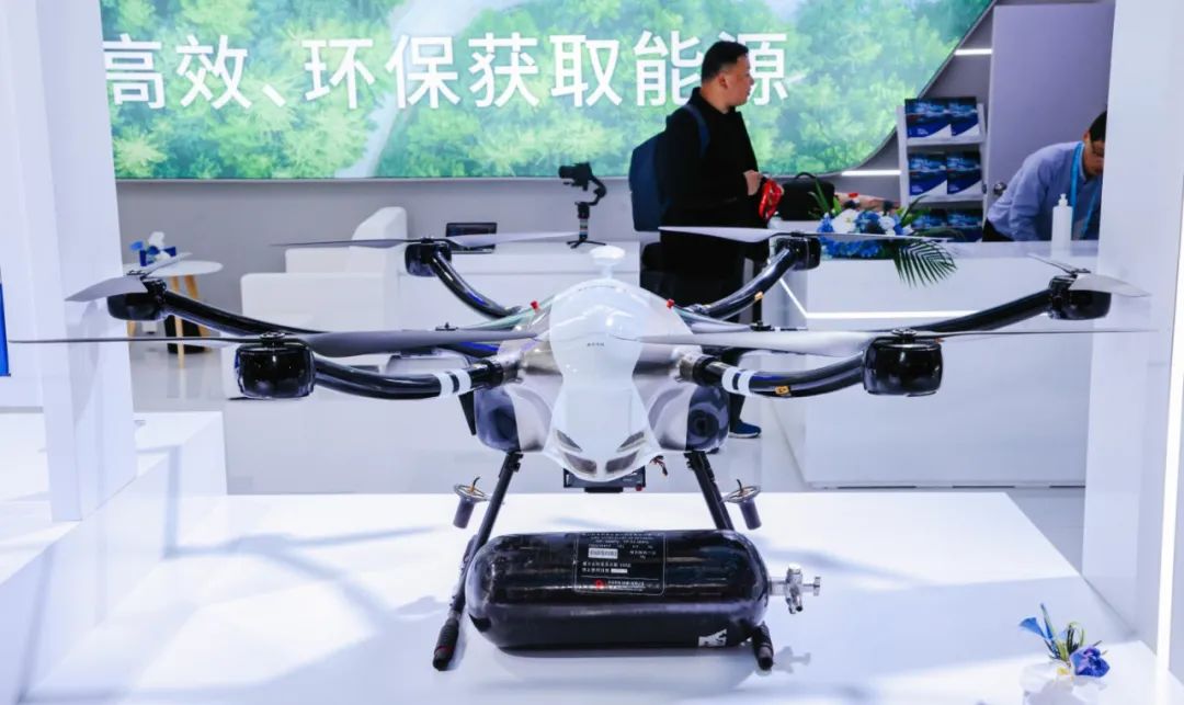 瀚氢动力无人机展现能源巡检巨大潜力