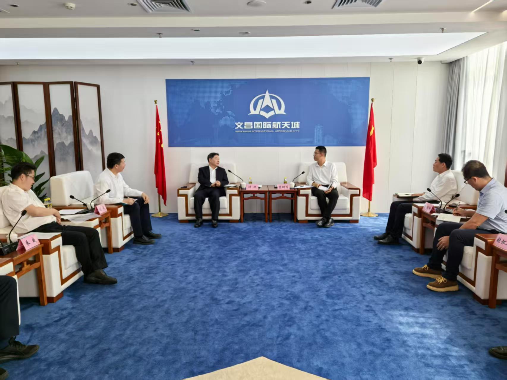 中国能建葛洲坝集团与海南文昌市深化合作