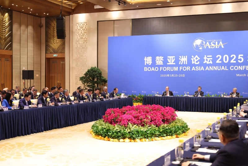宋海良参加中外企业家代表座谈并发言