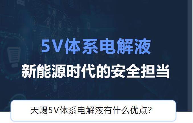 5V体系电解液：新能源时代的安全担当