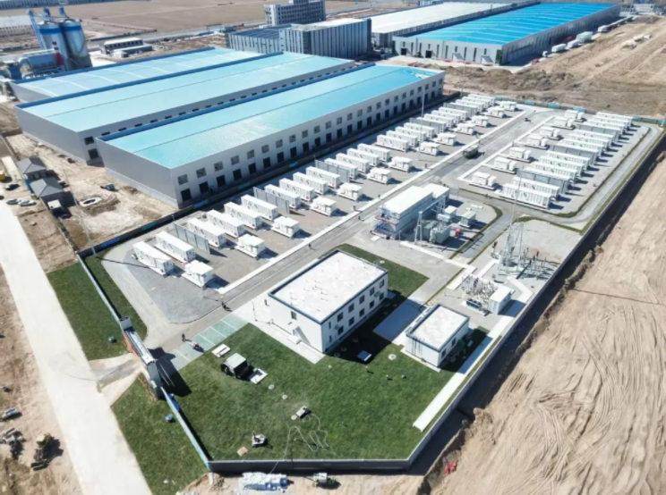 中国电建重庆工程公司河北威县储能项目并网