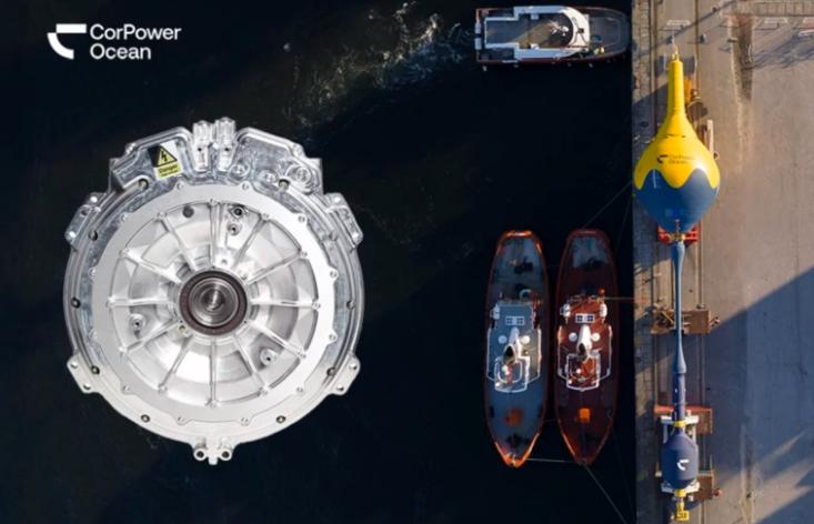 CorPower Ocean 与 Equipmake 合作升级波浪能系统