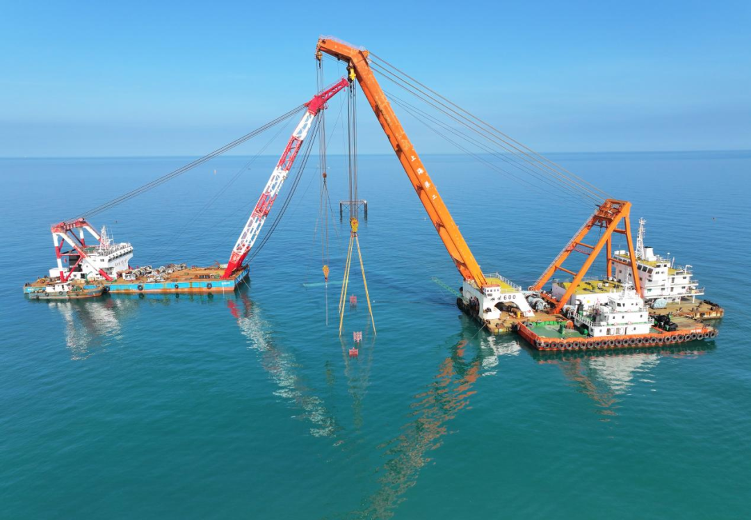 海南昌江核电厂3、4号机组排水隧洞及转换井工程、海域排水沉管EPC工程稳步推进