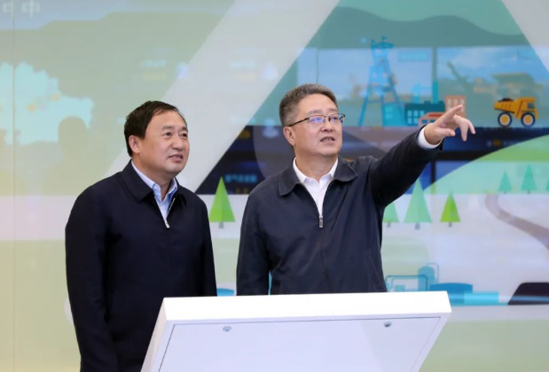 中国中煤党委书记、董事长王树东会见内蒙古鄂尔多斯市委副书记、市长于海宇
