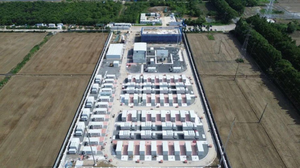 国信溧阳10万千瓦/20万千瓦时储能电站项目全站并网