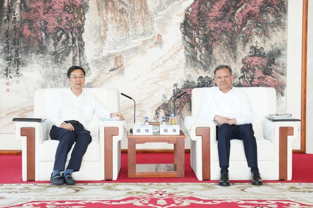 中国能建倪真与江苏常州市委副书记、市长周伟会谈！深化能源电力、高端装备等领域合作