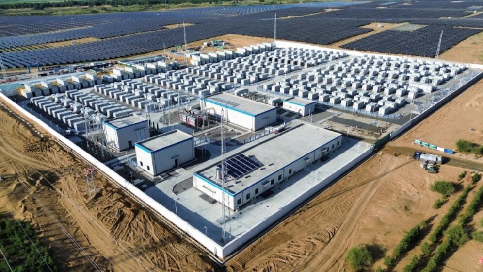 内蒙古鄂尔多斯万成功20万千瓦80万千瓦时电网侧储能电站EPC项目成功转商运营
