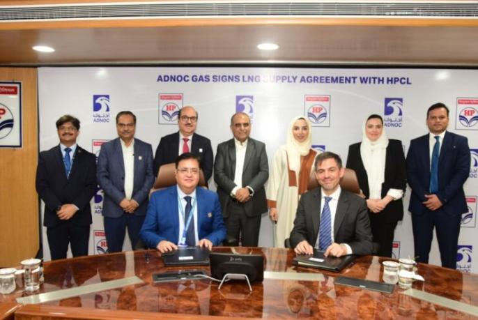 ADNOC与印度HPCL签署LNG长期供应协议
