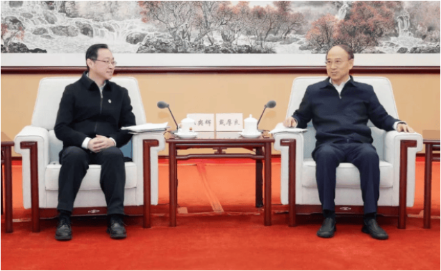 中国安能集团与中国石油集团举行会谈深化合作