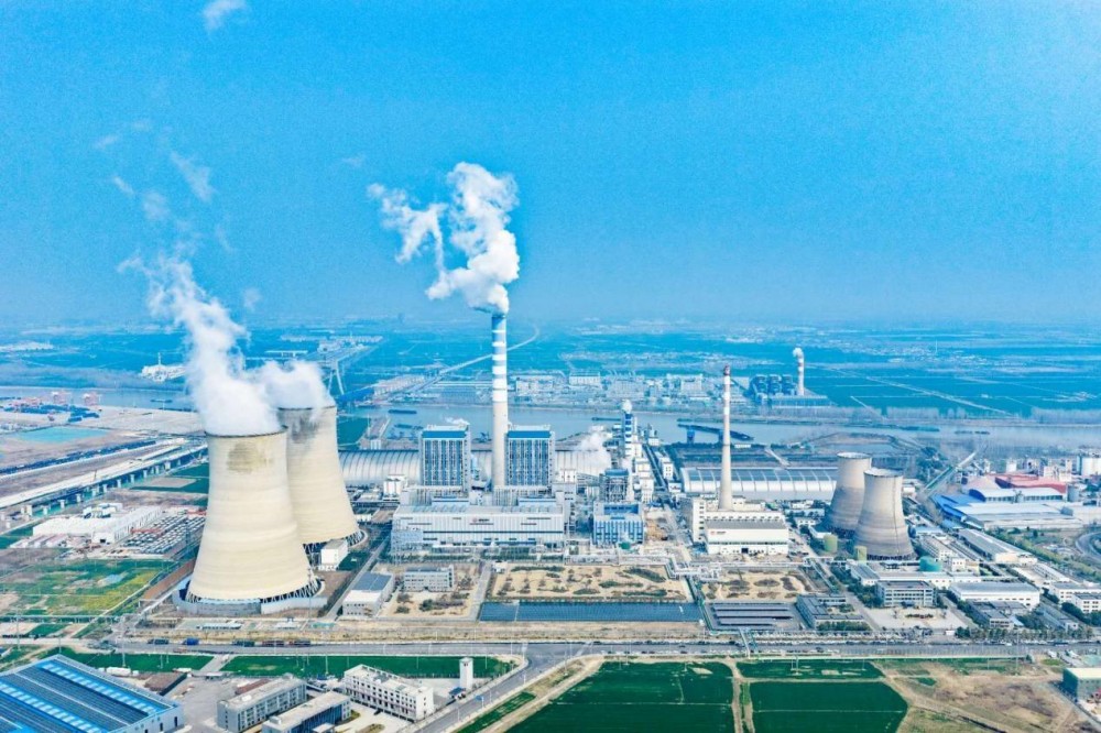 中国能建江苏电建一公司承建的国能宿迁三期1×B50兆瓦燃煤背压热电联产项目整套机组投产