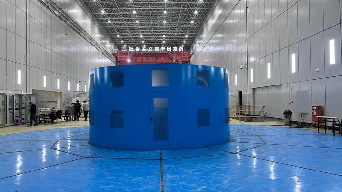 金川水电站第三台机组完成过速试验
