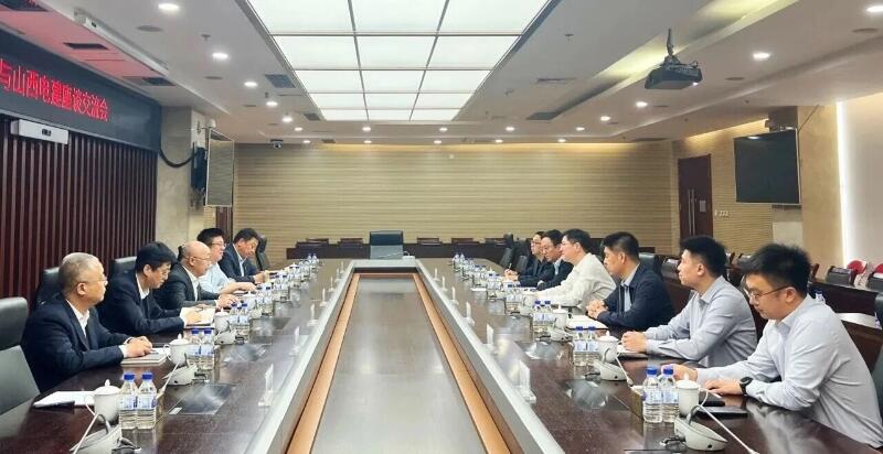 中国能建辽宁院党委书记、董事长何赞峰与山西电建党委书记、董事长刘少军会谈