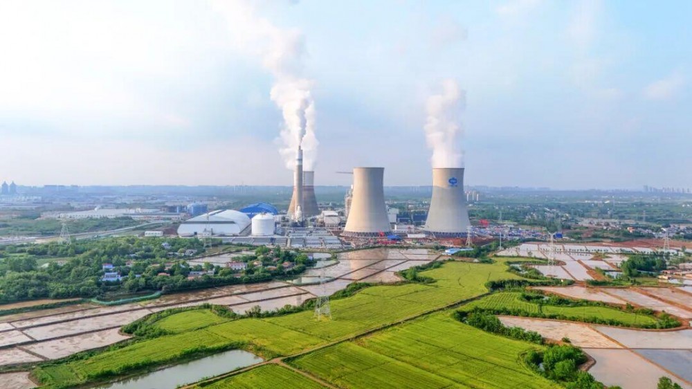 中国能建设计承建的中煤新集六安电厂1号机组投运